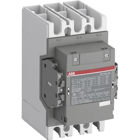 Abb AF190B-30-22-12, CONTACTOR 3P 250A COIL 48-130V AF190B-30-22-12